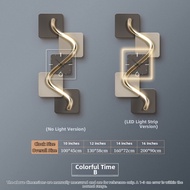 ZEDUO | Luxurious Abstract Wall Clock for Hall and Living Room Decoration