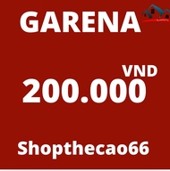 GARENA Card 200000 VND