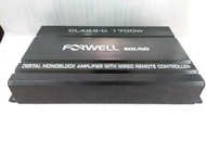 Power Amplifier Monoblok - Ampli Mobil Hitam Bekas
