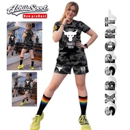 SPORTS SUIT SXB SPORT INDONESIA ARMYWanita Sport T Shirt Woman Sport Top