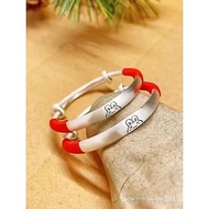 Genuine Full Month Bracelet Children Bracelet Silver Bracelet 9999 Silver Silver Baby Pure Sterling 