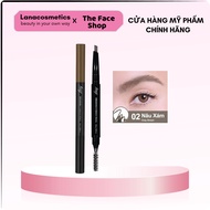 The Face Shop Designing Eyebrow Pencil - 02 Gray Brown