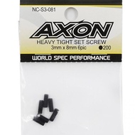 NC-S3-081 AXON HEAVY RIGHT SET SCREW (3mm x 8mm) 6pic