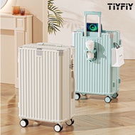 TIYFIY 18/20/24/28 Inch ABS+PC Luggage Suitcase Bag Travel Cup Holder & USB Charger Luggage 行李箱
