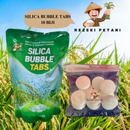 [ORIGINAL] 10 biji BAJA GIBBERELLIC ACIDS (GA3) 20% SILICA BUBBLE TABS SOLUBLE TABLET/Tablet Mudah L