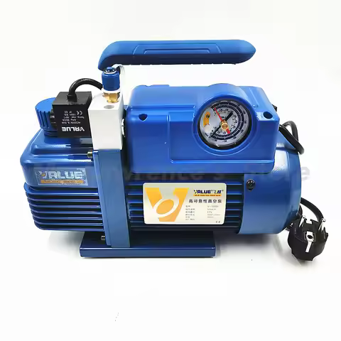 220V 180W V-i120SV AC Vacuum Pump, 3.6m³/h Refrigeration Pump 1L for R410A R407C R134a R12 R22