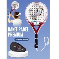 Padel CAMEWIN STORM Limited Edition Premium Eva Full Carbon Racket for Men & Women INCLUDING BAG