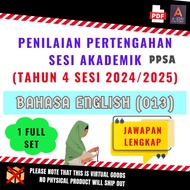 [📚PDF] PPSA EXAM PAPER BAHASA ENGLISH TAHUN 4 2024/2025 (UASA) PENILAIAN PERTENGAHAN SESI AKADEMIK