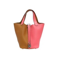 不議價 【9.5新 二手】  Hermès  PICOTIN LOCK 18 CASAQUE 水桶包
