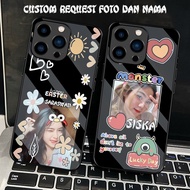PJL10 CUSTOM REQUEST SOFTGLASS PREMIUM GLASS PHOTO AND NAME ACCORDING TO YOUR DESIRES FOR SAMSUNG A0