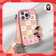Cute Bear Printing Cool Case Vivo y19s y29 y20 y12s y17 y12 s1 iqoo neo y27 y100 v27 v29e y03 y18 v3