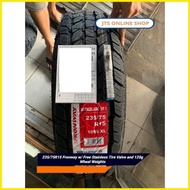 ♞,♘,♙235/75R15 Fronway w/ Free Stainless Tire Valve and 120g Wheel Weights
