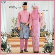 FULL SET NIKAH |BAJU KURUNG MODEN WALINONG SARI DUSTY PINK | TUNANG | NIKAH KAHWIN | BAJU MELAYU MOD