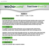 ✲☑┅Food Grade Wood Oil • Cleaning Wood Easier • Prolong The Life Of Wood • Restore And Protect Wood 