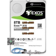 【可開發票】Seagate/希捷 ST8000NM0016企業級監控8TB硬盤NAS 256M緩存7200轉