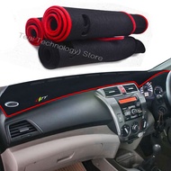PuraAutoRepair Dash Mat For HONDA city 2008-2019 GM2/GM3/GM6 Dashboard Cover Shading Sun Shade Pad