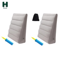 [Homyl] Inflatable Wedge Pillow Fast Inflation And Deflation Sleeping Bed Pillow for Camping