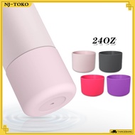 8CM Anti-Scuff Tumbler Drinking Bottle Protector Bottle Boot Silicone Anti-Slip Bottle Boot For Owal