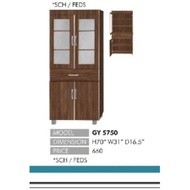 LHT Kitchen Cabinet Food 2.5ft Width ✅ 5.10ft Height ✅ 1.5ft Depth ( 17" inches )