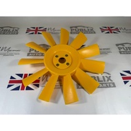 Classic Mini Parts Mini Rover Mini Austin 11 Fan Blade Yellow Plastic Radiator Cooling Fan (No.21)