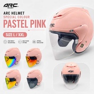 PASTEL PINK Helmet ARC RITZ Special Color SOFT PINK Accessories Motor 368G Z15GT EX5 RXZ RS RSX Y15 