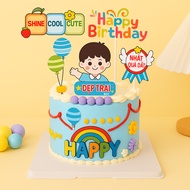 Handsome Boy - Pretty Girl Cake Decoration Set Cake Decorations