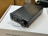 (全新現貨）FX-Audio DAC-X6 Mini HiFi 2.0 數位音訊解碼器 DAC 輸入 USB/同軸/光纖輸出 RCA/耳機放大器 24 位元/96KHz DC12V (黑色)