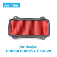 Motorcycle Accessories Air Filter Intake Cleaner For Haojue UHR 125 150 UHR150 UHR125 HJ150T-28 HJ15
