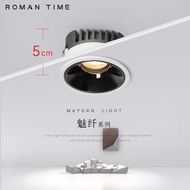 Ultra-Thin COB Anti-Glare Ready Stocklight Embedded Household Living Room Aisle High Finger Display 