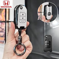 2ปุ่ม ปลอกกุญแจรถยนต์ แบบพับได้ สําหรับ HONDA JAZZ GK เคสกุญแจรถยนต์ honda civic ปลอกกุญแจรถยhonda