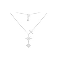 Hong Kong Straight Hair Apm Monaco Ladies Necklace Sterling Silver Samsung Star Decoration Necklace 