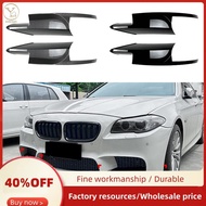 For  5 Series M5 F10 2011-2017 Front Bumper Lip Angle Diffuser Splitter Spoiler Protector Gloss Blac