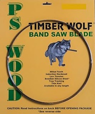 115 x 3/8 x 6 tpi Timber Wolf Band Saw Blade