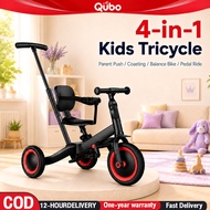 Basikal Budak 3 in 1 trucycle Kanak Bicycle Kids Tricycle Kids Stroller With Handle 3Wheels Bike 三輪車