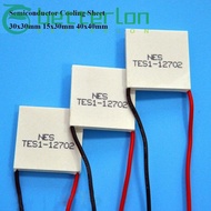 BETTER-LONTIME Refrigeration Plate, 15x30mm 40x40mm Semiconductor Cooling Sheet,  TES1-12704 TES1-07