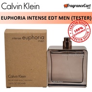 Calvin Klein Euphoria Intense EDT for Men (100ml Tester) cK Eau de Toilette Brown [Brand New 100% Authentic Perfume/Fragrance]