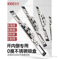 Inward Open Inward Reverse 180 Degree Stainless Steel Lock Box Broken Bridge Aluminum Door Window Tr