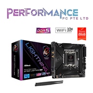 ASRock B760i B 760i B760 i Lighting WIFI MOTHERBOARD (3 YEARS WARRANTY BY TECH DYNAMIC PTE LTD)