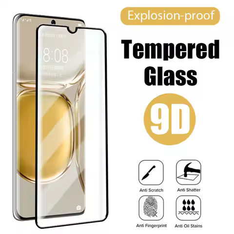 Full Cover Screen Protector for Huawei P50 P40 P30 P20 Pro Lite Smart Z Tempered Glass for Huawei Y9