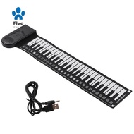 Keyboard Piano Roll Up Electric Piano for Beginners Foldable 49 Keys Electronic Piano Easy to Use
