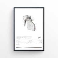 Coldplay - A Rush of Blood to the Head Unframed Poster Print | Polaroid Style | Music Album Cover Ar