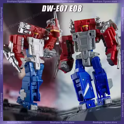 DR.WU DW-E07 DW-E08 Transformation Sword Dancer Tape Force Model Transformation Toys Mini Action Fig