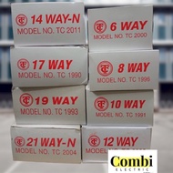 TC (Tham Chee) Surface  PVC MCB DB BOX / 6 Way to 21 Way  CONSUMER UNIT