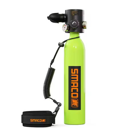 SMACO S500 0.7L Diving tank portable Mini Scuda tank reusable up to 10-15 minutes underwater enterta