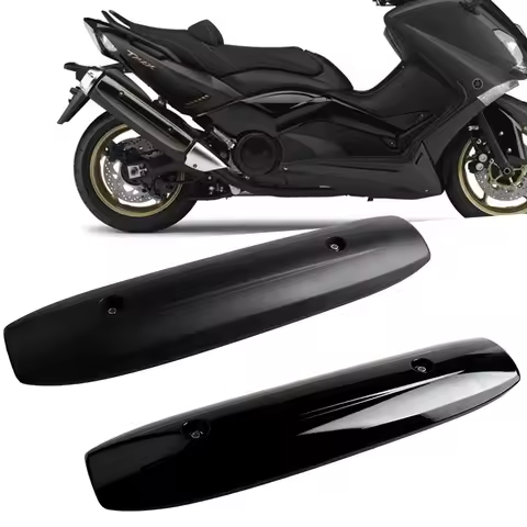 For TMAX500 TMAX530 Tmax530 TMAX 530 2011-2016 Motorcycle Scooter Exhaust pipe Guard Cowl Muffler Co