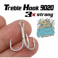 Treble 3x Strong TrebleHOOK Strong, Sharp, and Rust-ResistantHOOK