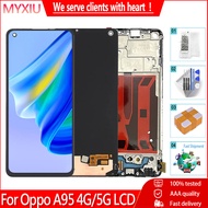 Original 6.43'' For Oppo A95 CHP2365 CPH2365 LCD Display Touch Screen Digitizer Assembly Replacement