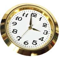 Milageto 1-7/16 inch (36 mm) Clock Insert Clock Fit up with Black Numerals Fit Diameter 1-3/8 inch H