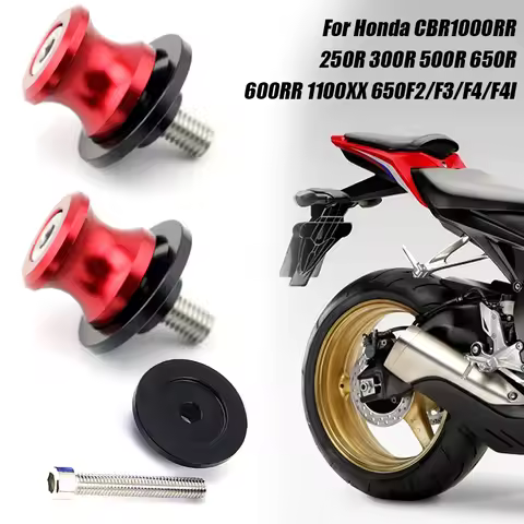 For Honda CBR1000RR CBR 250RR 250R 300R 500R 600RR CBR650R 8mm Motorcycle CNC M8 Swingarm Spools Sli