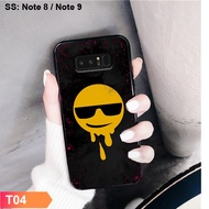 Samsung note 8 / note 9 Case, Super Cute Smiley Expression